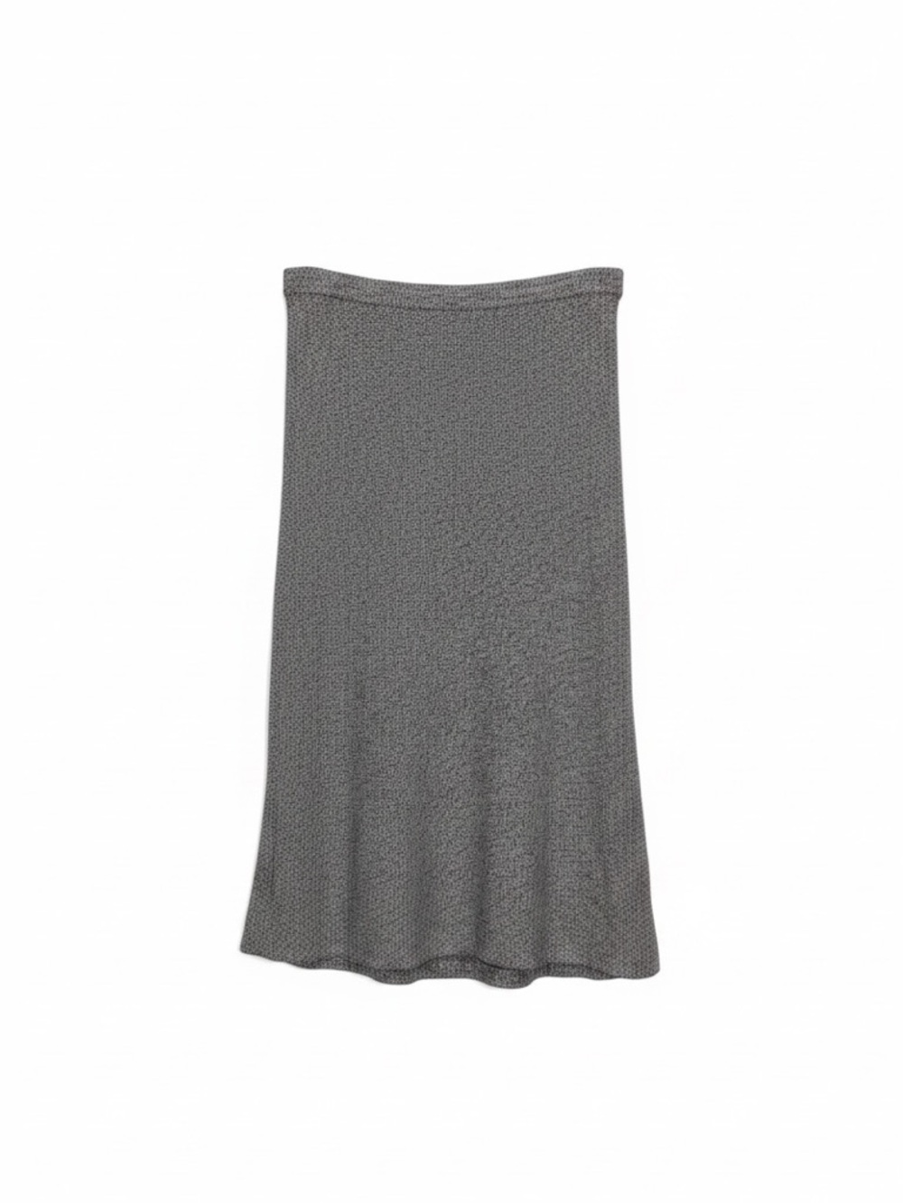 Eileen Fisher Knit Midi A-Line Skirt‎ Women’s Petite Medium Grey Marled